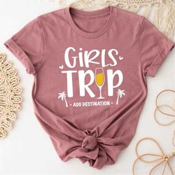 personalized vacation, girls trip shirt, girl vacation, girls weekend shirt, custom vacation shirt, vacay mode shirt, gi
