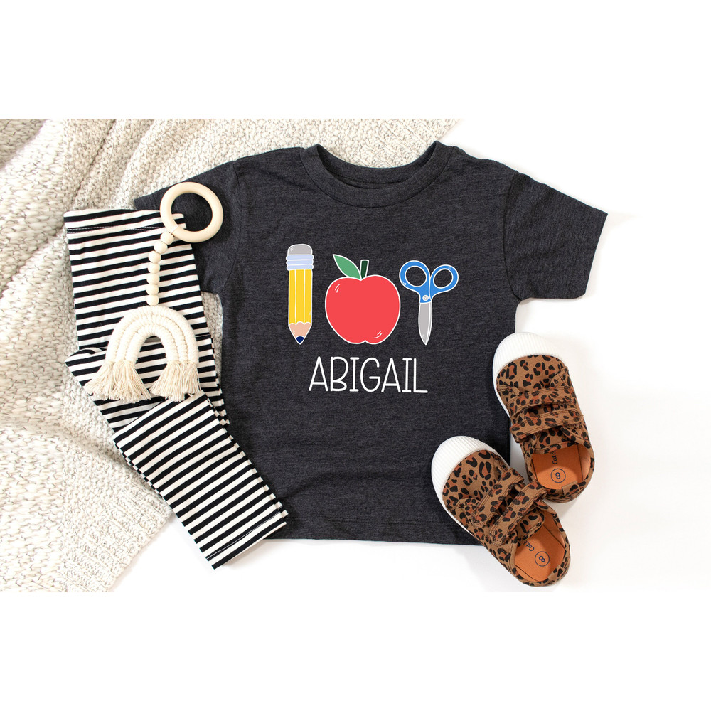 Boys back to school shirt, personalized back to school shirt for boys, boys prek shirt, kindergarten first day of school - 2.jpg