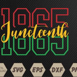 juneteenth celebrate black freedom 1865 history month svg, eps, png, dxf, digital download