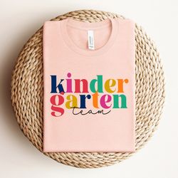kindergarten team shirt, kindergarten shirt, kindergarten school shirt, first day of school, back to school shirt, kinde