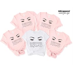sleepover squad shirt, sleepover shirt, slumber party shirt, girls birthday party shirt, teen birthday party, sleepover