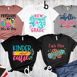 shirt for daughter, return to school shirt, back to school, kindergarden shirt, cute preschool shirts, first day of scho