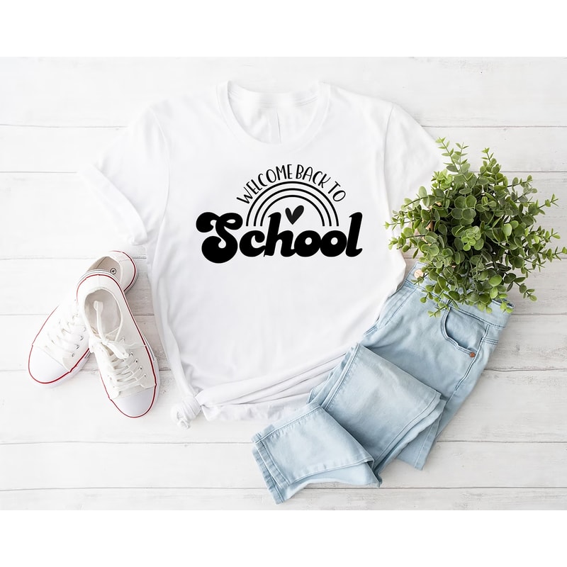 Welcome Back To School T-Shirt, Teacher Shirt, First Day Of School Shirt, Teacher Life Shirt, Back To School Gift, Inspirational Shirt - 3.jpg