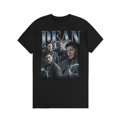 limited dean winchester vintage 90s shirt , supernatural movie shirt , unisex t-shirt , trendy shirt.