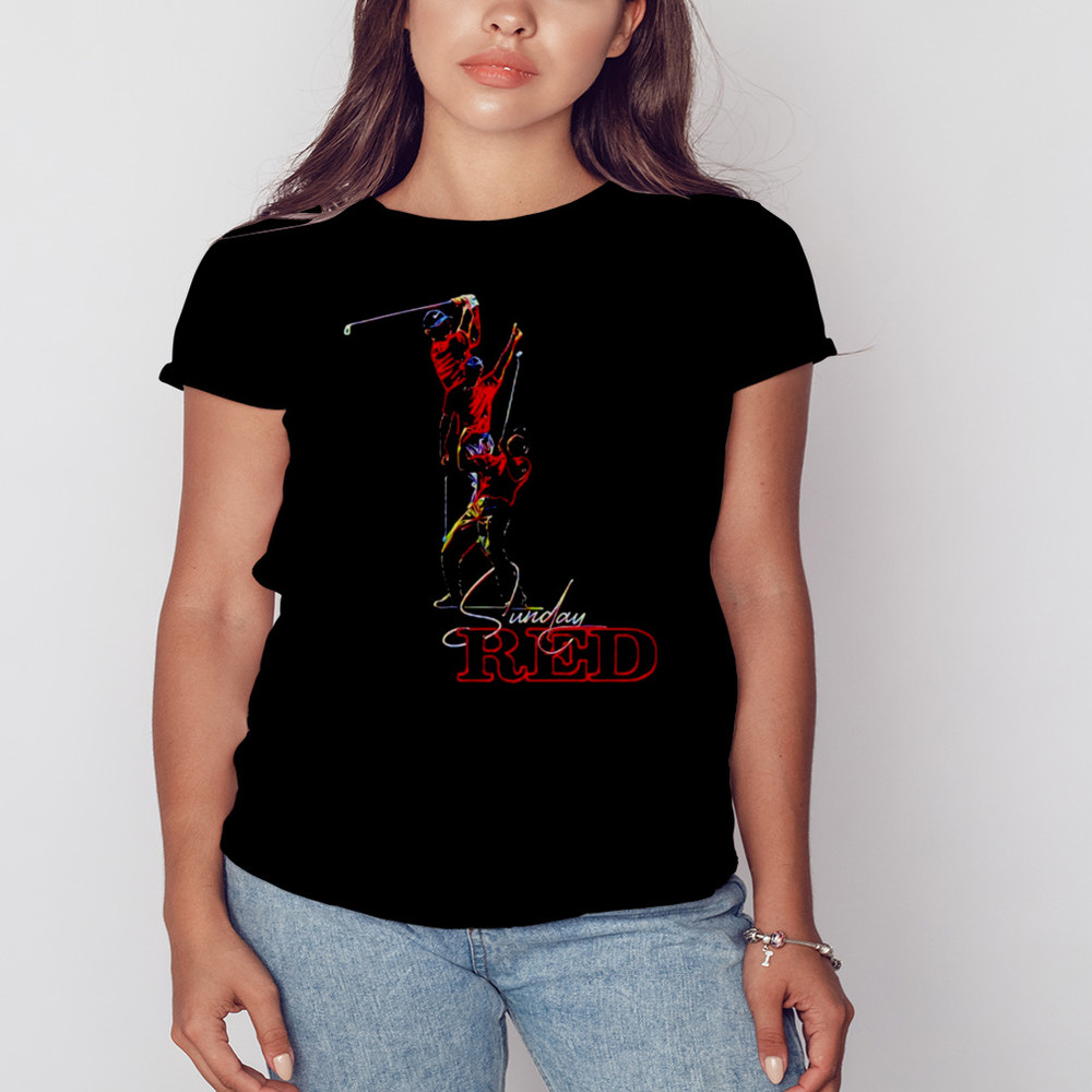 tiger Woods Sunday red shirt, Shirt For Men Women, Graphic Design, Unisex Shirt
