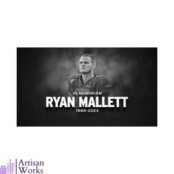 in memoriam ryan mallett rip png sublimation download
