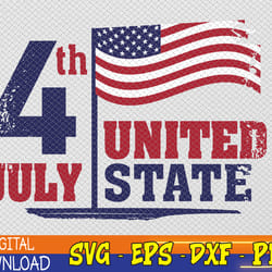 fourth july 4th july svg, eps, png, dxf, digital download