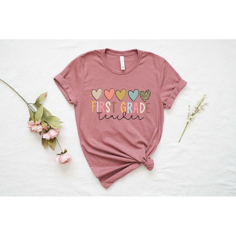 First Grade Teacher Shirt, 1st Grade Teacher Shirt, First Day of School Shirt, Back To School Shirt, First Grade Shirts, Teacher Shirt - 2.jpg