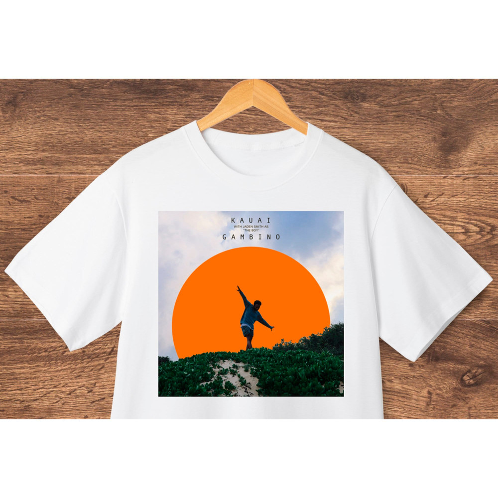 Childish Gambino Shirt - Kauai Album T-shirt - Childish Gambino Merch - Jaden - Redbone - This is America - Unisex Tee - 1.jpg