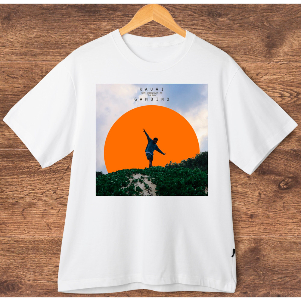 Childish Gambino Shirt - Kauai Album T-shirt - Childish Gambino Merch - Jaden - Redbone - This is America - Unisex Tee - 2.jpg
