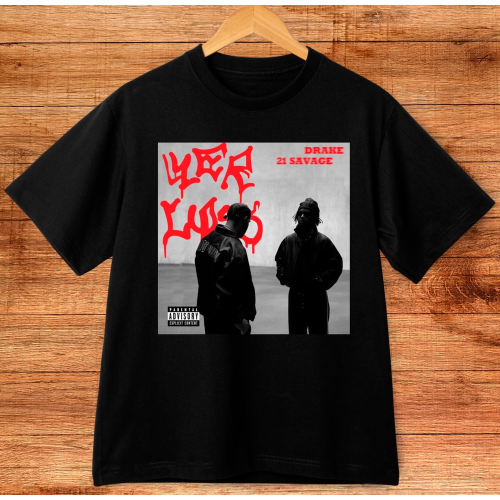 Drake x 21 Savage Her Loss Shirt - Her Loss Album T-shirt - Rap Tee - Travis Scott - Rich Flex - Pussy & Millions - 2.jpg