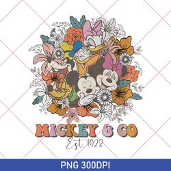vintage mickey & co 1928 png, retro vintage disney png, retro mickey and co, disneyworld png, mickey and friends png