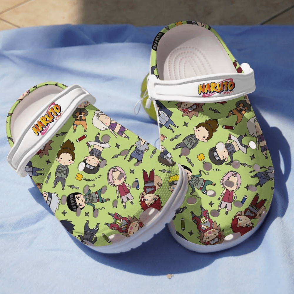 Footwearmerch Naruto Anime Crocs Crocband Shoes Clogs Comfortable For Men Women - Footwearmerch.jpg