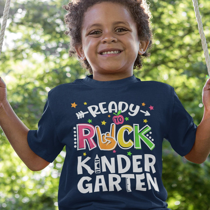 Ready To Rock Kindergarten SVG, Back to school SVG, Boy 1st day School Shirt, Girl First Day png Svg Files For Cricut, Png - 4.jpg