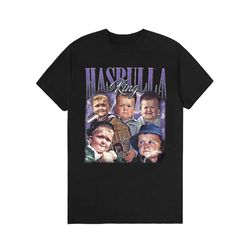 limited hasbulla magomedov vintage 90s shirt , unisex t-shirt , mini khabib meme shirt , trendy shirt.