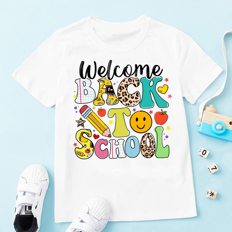 Welcome Back To School Shirt, Teacher Shirt, First Day Of School Shirt, Back To School Shirt, Teacher Tee, Teacher Apparel, Hello School Tee - 2.jpg