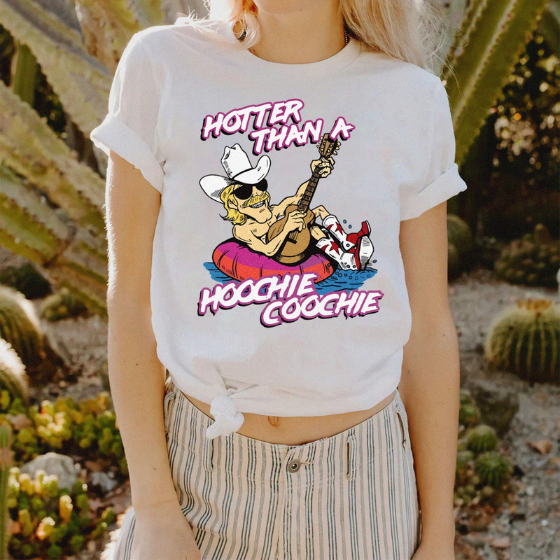 Hotter Than A Hoochie Coochie Chattahoochee Vintage Retro Shirt, Alan Jackson Tour Shirt, Country Music Shirt - 4.jpg