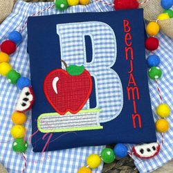 back to school boys, kids back to school shirt, boys first day of school short set, preschool shirt, school picture shir