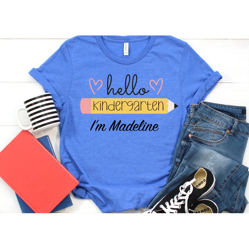 Hello Kindergarten Shirt, Here I Come Shirt, Hello Kindergarten Shirt, Back To School Shirt, First day Of School Shirt - 3.jpg