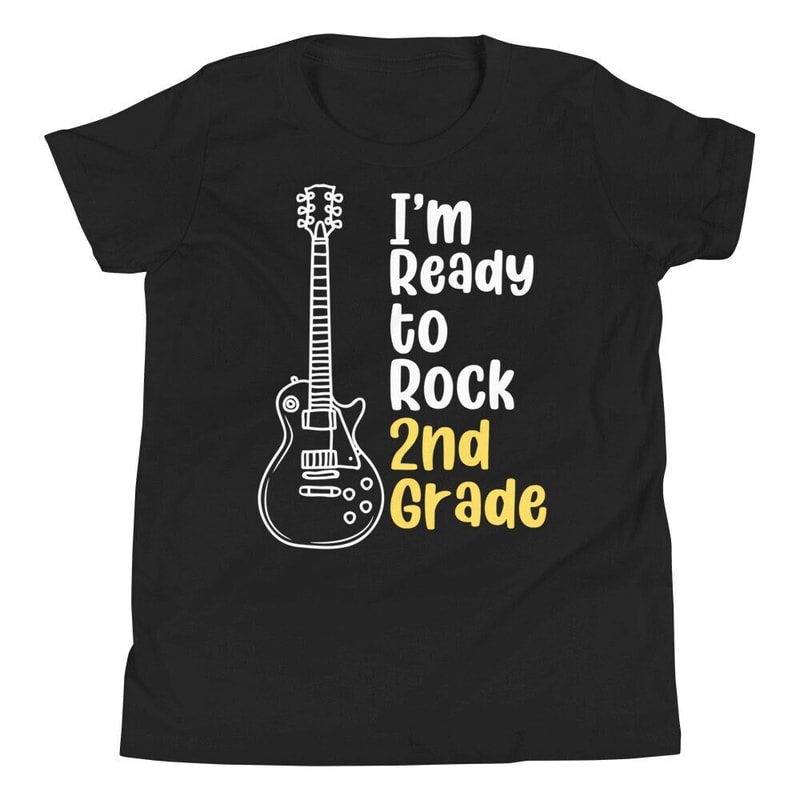 Im Ready to Rock 2nd Grade Back to School Youth T-Shirt for Kids - 1.jpg