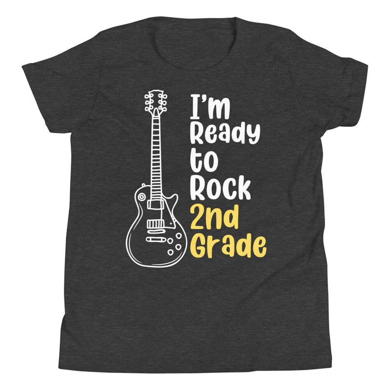 Im Ready to Rock 2nd Grade Back to School Youth T-Shirt for Kids - 4.jpg