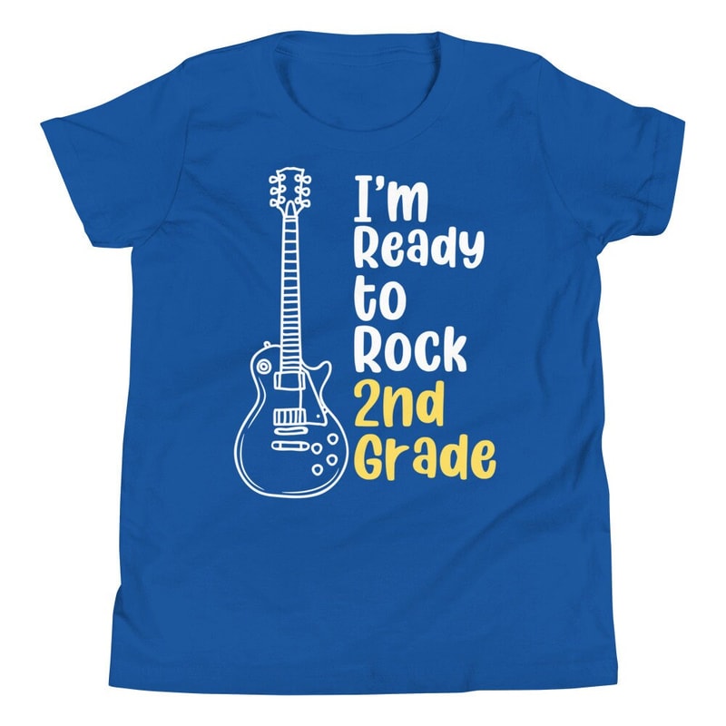 Im Ready to Rock 2nd Grade Back to School Youth T-Shirt for Kids - 5.jpg