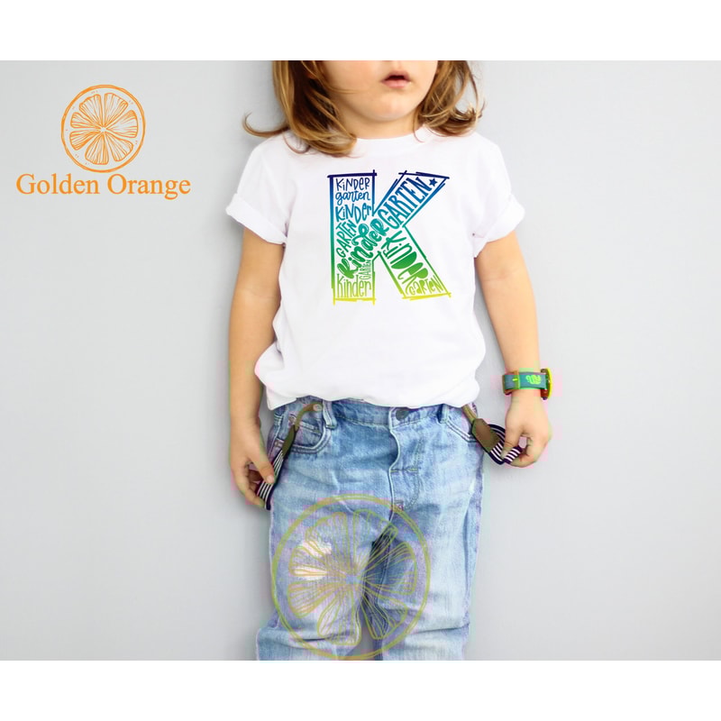 K is For Kindergarten Shirt, Unisex T-Shirt, Kindergarten Teacher Shirt, Back To School Shirt, Kindergarten Shirt, Gift for Teacher - 2.jpg