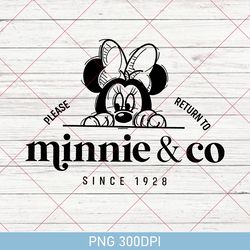 retro minnie mouse & co png, vintage minnie png, disney minnie mouse png, disney holiday vacation png, disney minnie png