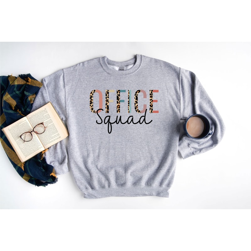 Leopard Office Squad Shirt Matching Office Shirts Coworker Shirt Secretary Office Gifts Office Crew Shirts Back To School - 2.jpg