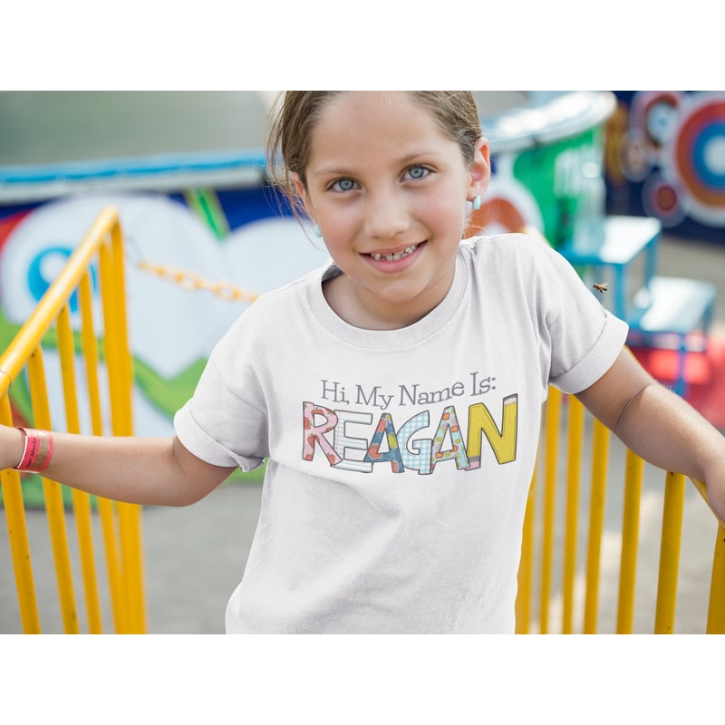 Personalized Back to School Kids Shirt - Cute Back to School Name Toddler Shirt - Personalized Custom Name Toddler Shirt - Custom Girl Shirt - 3.jpg