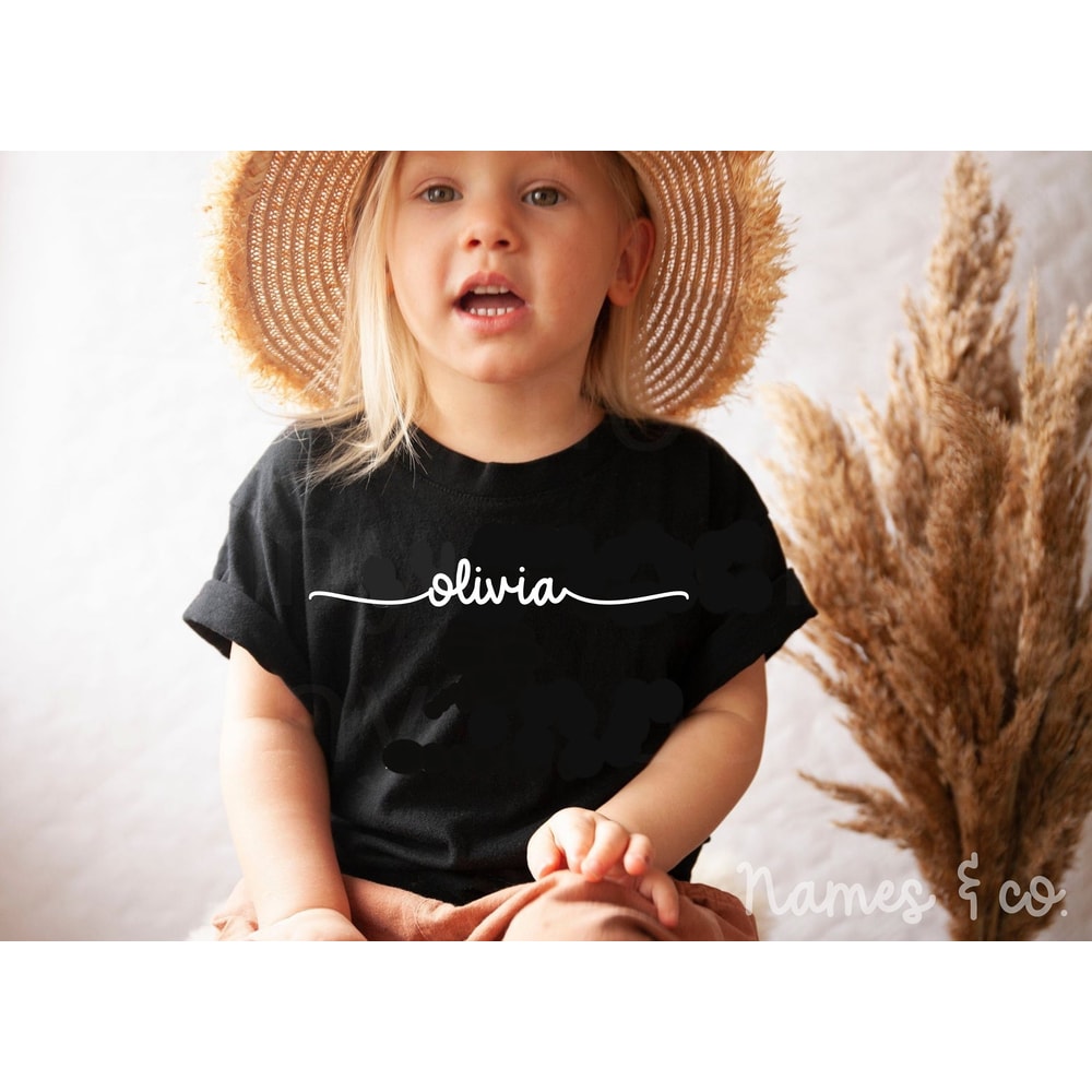 Personalized kids t-shirt, Custom name t-shirt, Boho tshirt, Names kids tshirt, Personalized tshirt - 1.jpg