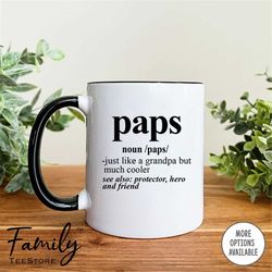 paps noun coffee mug paps gift paps mug funny gift for paps
