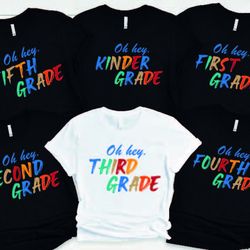 Second Grade Vibes School T-Shirt,First Day of School Shirt,Kids School Shirt,Back to School Gift,Back to School Tee,Tea