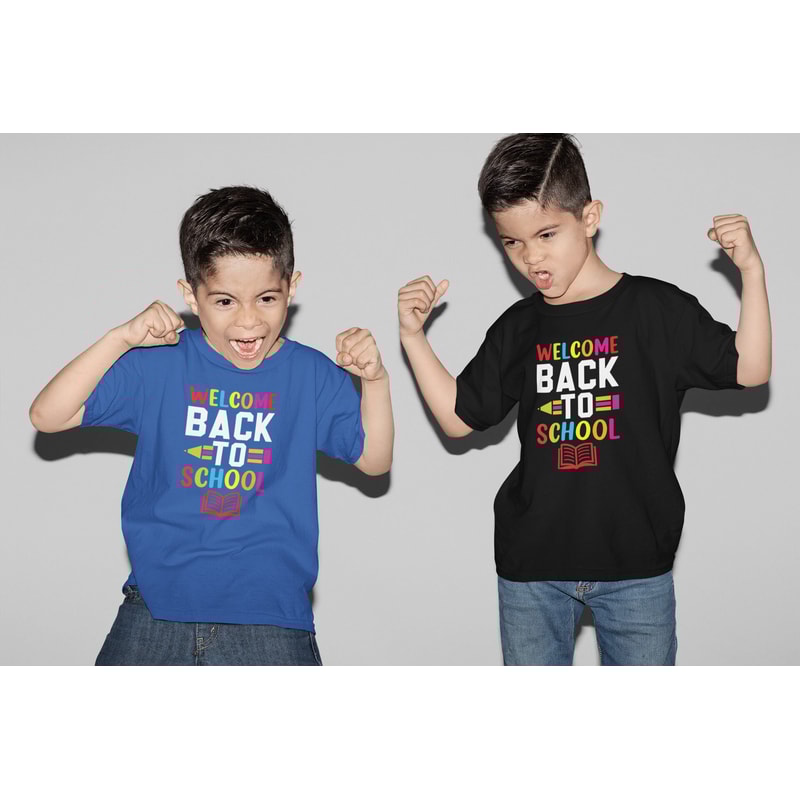 Welcome Back To School Kids T-Shirt, First Day of School Tee - Teacher Appreciation - 1st Day of School Apparel - 3.jpg
