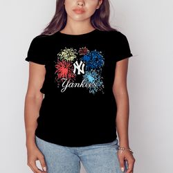 new york yankees fireworks 2023 shirt, shirt for men women, graphic design, unisex shirt