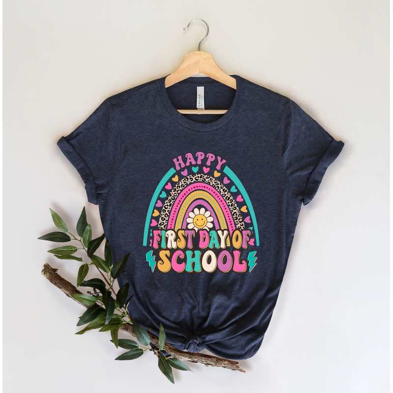 Happy First Day Of The School Shirt, Back to School, First Day of School Outfit, Kids Back To School Shirt,Gaming School Shirt,Teacher Gift - 2.jpg