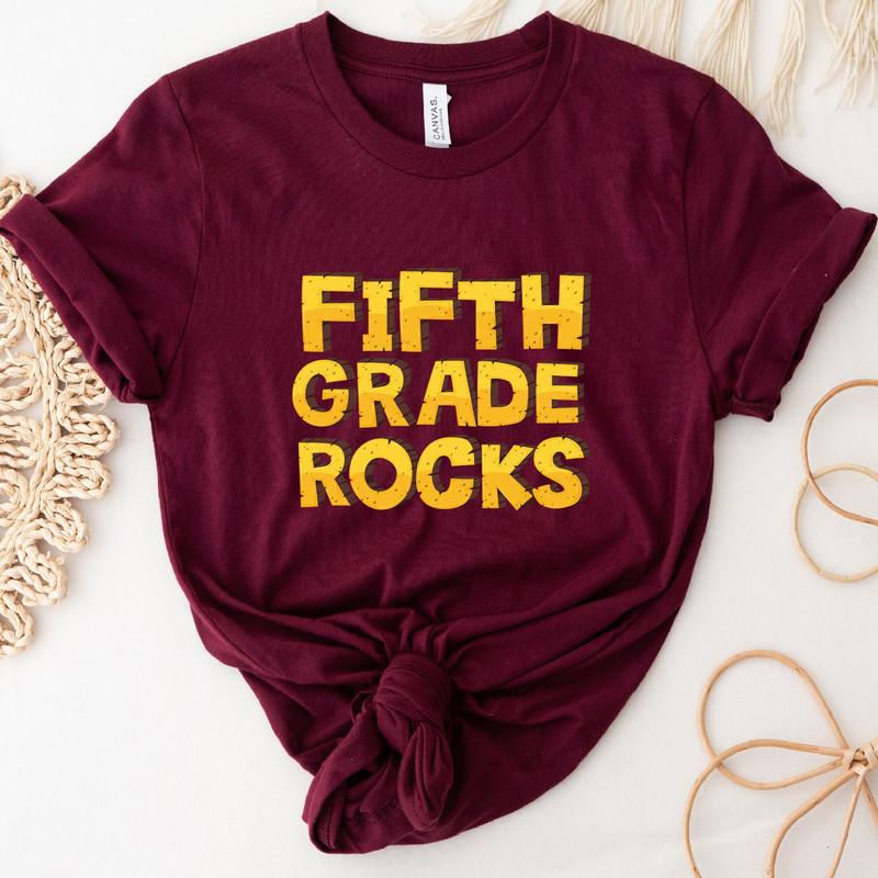 Hello Fifth Grade Shirt  Back to School Tshirt, Gift for Teacher, Teacher Gift, Teacher Appreciation, Teacher Shirt, 5th Grade Teacher - 6.jpg