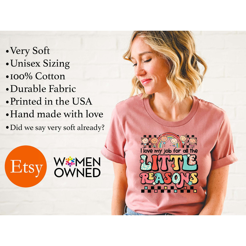 I Love My Job for All the Little Reasons Shirt, Teacher Love Outfit, Teacher Gift, Science T-Shirt, Teacher School, School Counselor - 2.jpg