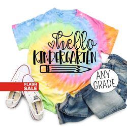 kindergarten shirt, kindergarten teacher shirt, back to school tee for kids, first day of school tshirt preschool