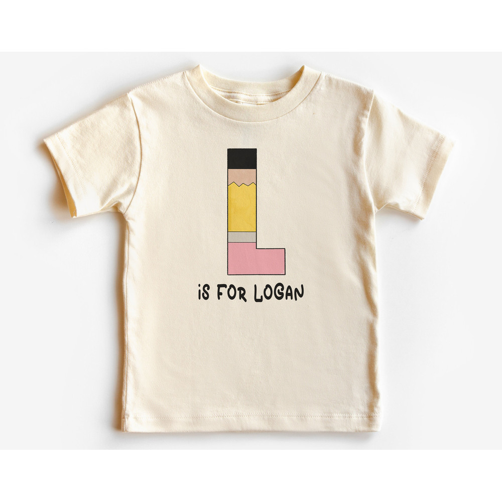 Personalized Back to School Shirt, First day of School Shirt with Name, Monogram, Girls, Boys, Pencil Shirt  #5255-P - 2.jpg