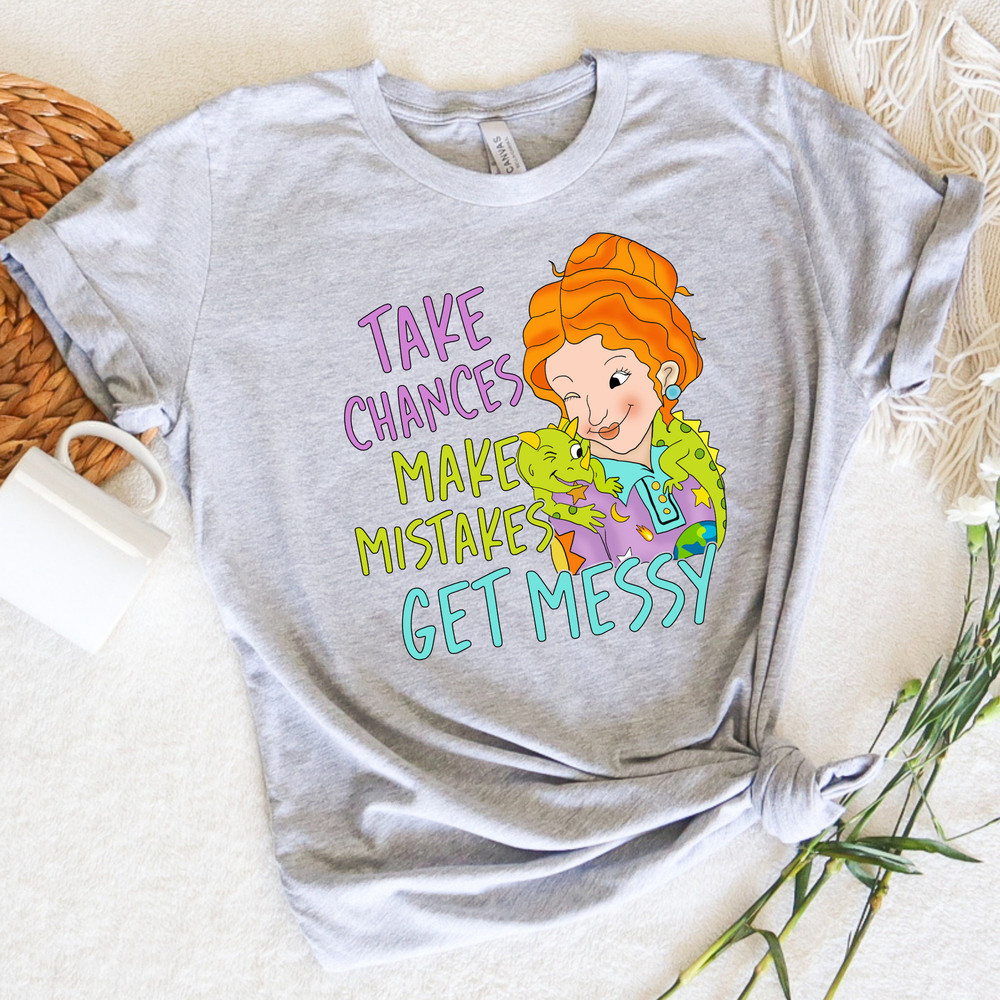 Take Chances Make Mistakes Get Messy T-shirt, Teacher T-shirt, Field Trip Anyone, School Bus Shirt, Best Teacher Tee, Gift for Teacher - 8.jpg