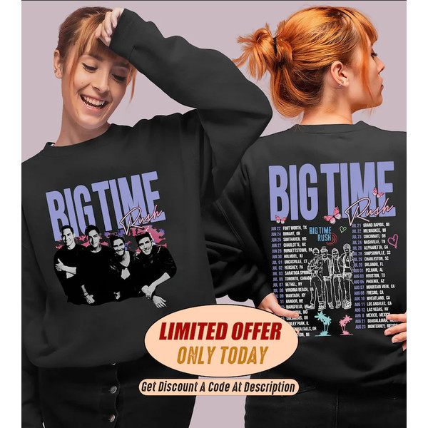 Big time sales rush t shirt