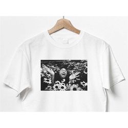 larry david is my mood flower short sleeve t-shirt