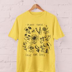 save the bees shirt, gardening shirt, save the bees sweatshirt, garden