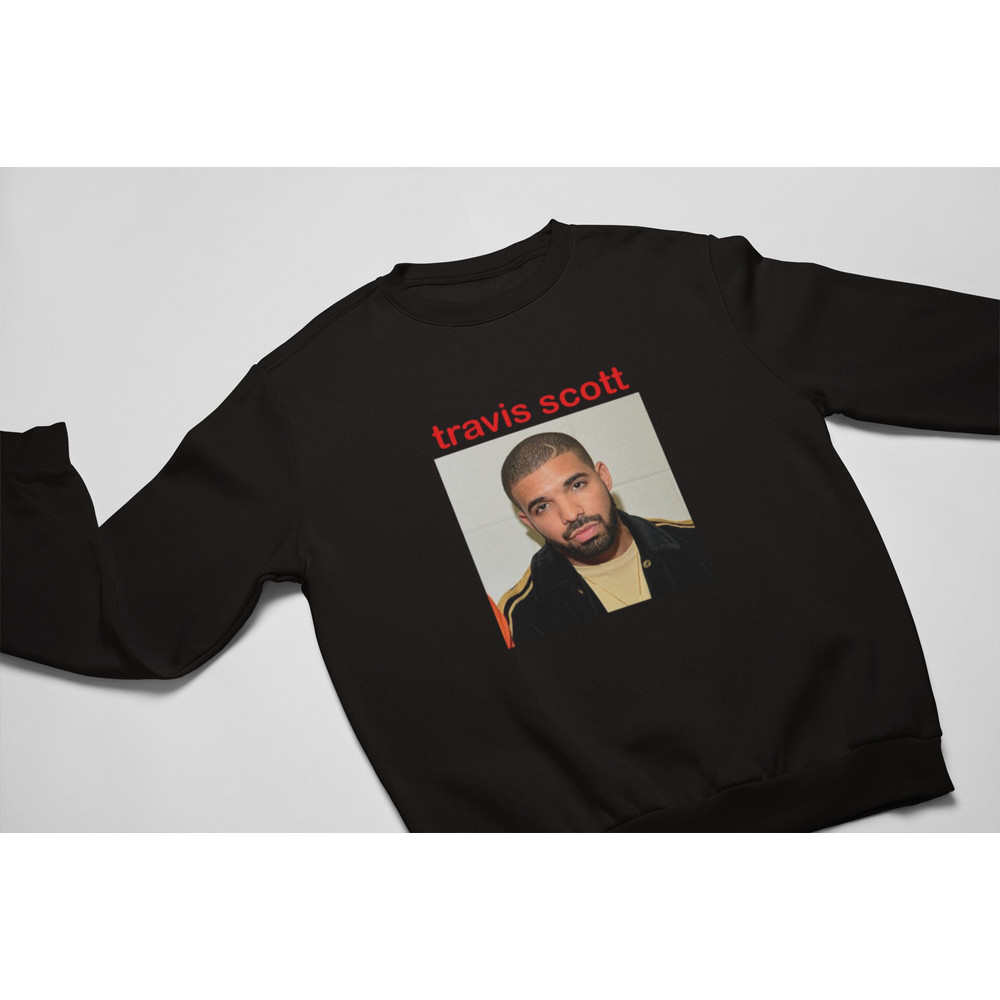 Travis Scott Drake Funny Ironic Meme T-Shirt - 3.jpg