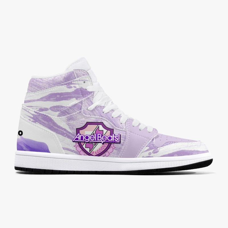 Angel Beats Kanade JD1 Shoes, Angel Beats Kanade Jordan 1 Shoes, Angel Beats Kanade Sneakers Shoes