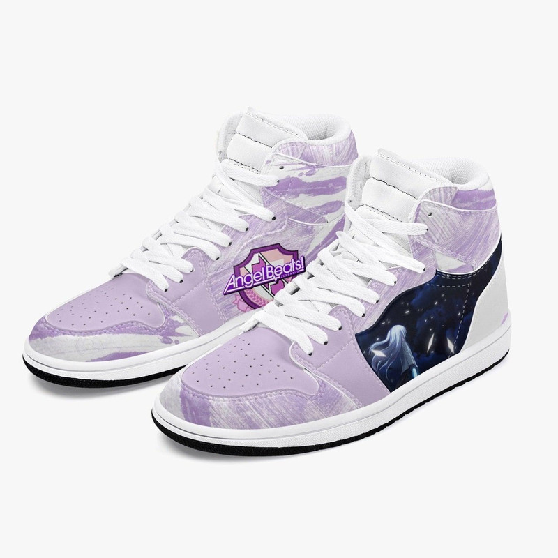 Angel Beats Kanade JD1 Shoes, Angel Beats Kanade Jordan 1 Shoes, Angel Beats Kanade Sneakers Shoes