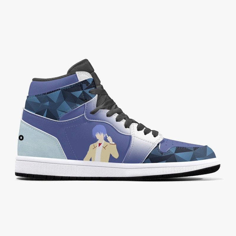 Angel Beats Hideki JD1 Shoes, Angel Beats Hideki Jordan 1 Shoes, Angel Beats Hideki Sneakers Shoes