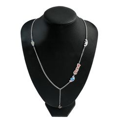 Disney Stitch Cartoon Necklace Girl Anime Pendant Fashion Jewelry Necklace Gift