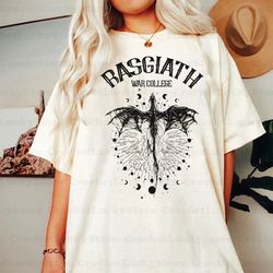 basgiath war college shirt, bookish shirt, fourth wing shirt, violet sorrengai, rebecca yoros shirt, fourth wing shirt d